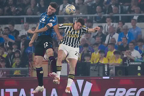 Matteo Ruggeri and Andrea Cambiaso fights for the ball